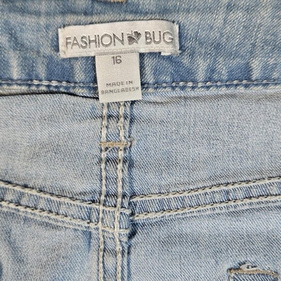 Fashion Bug Denim Skirt Size 16 - Picture 3 of 8